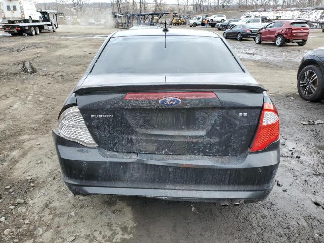 3FAHP0HA5AR345561 - 2010 FORD FUSION SE BLACK photo 6