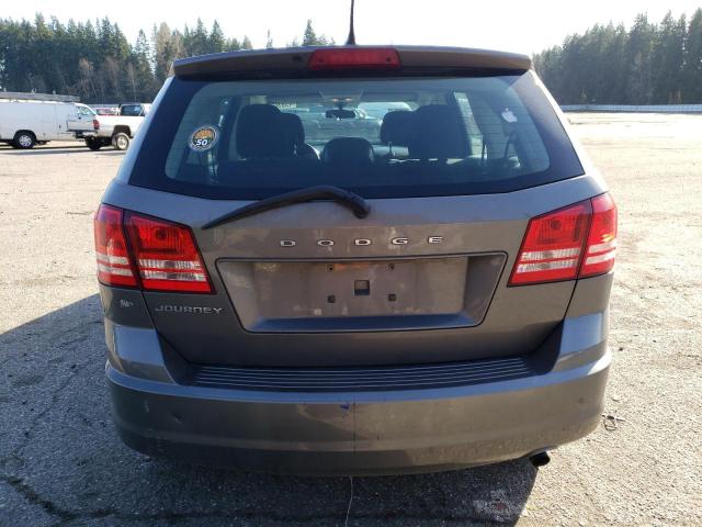 3C4PDCAB7DT626321 - 2013 DODGE JOURNEY SE GRAY photo 6