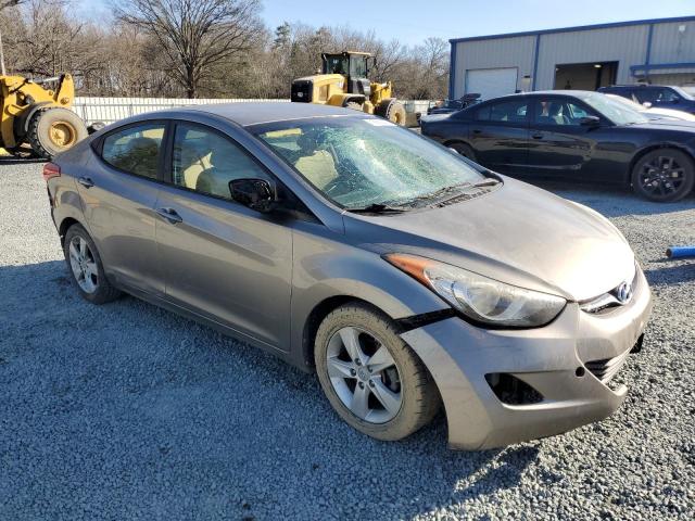 5NPDH4AE4DH367391 - 2013 HYUNDAI ELANTRA GLS GRAY photo 4