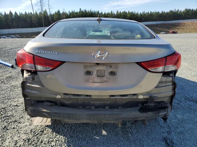 5NPDH4AE4DH367391 - 2013 HYUNDAI ELANTRA GLS GRAY photo 6