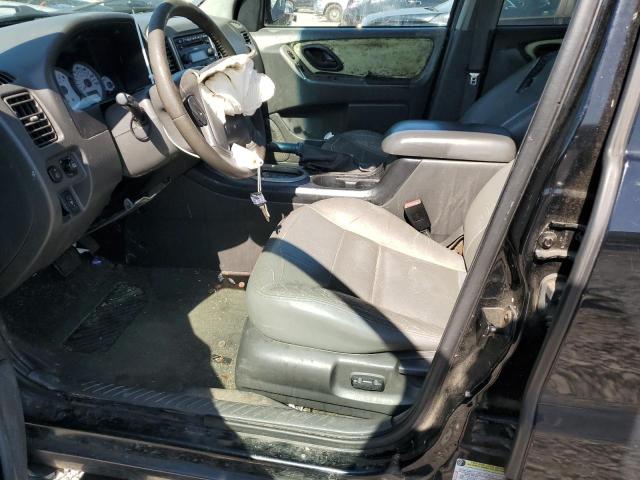 1FMYU03106KA09074 - 2006 FORD ESCAPE XLT BLACK photo 7