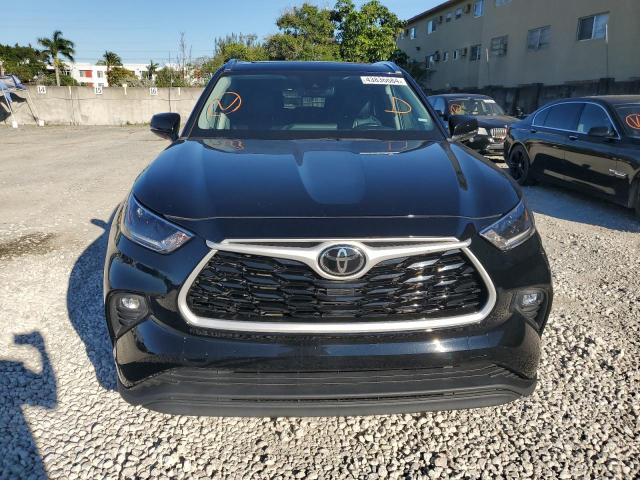 5TDGZRAH6MS072000 - 2021 TOYOTA HIGHLANDER XLE BLACK photo 5