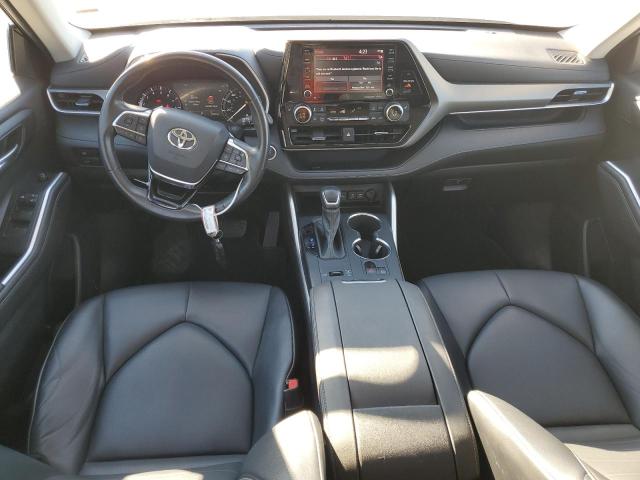 5TDGZRAH6MS072000 - 2021 TOYOTA HIGHLANDER XLE BLACK photo 8