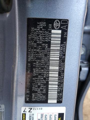 2T1KR32EX6C593910 - 2006 TOYOTA COROLLA MA XR BLUE photo 14