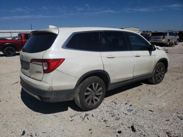 5FNYF6H52KB066042 - 2019 HONDA PILOT EXL WHITE photo 3