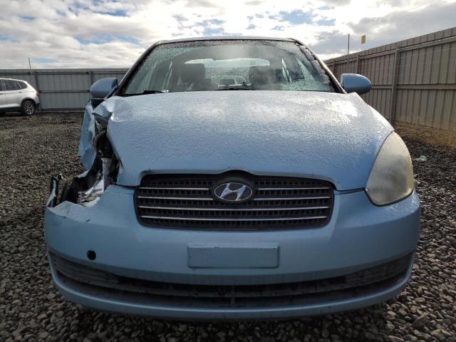 KMHCN46C97U119123 - 2007 HYUNDAI ACCENT GLS BLUE photo 5