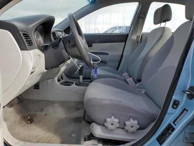 KMHCN46C97U119123 - 2007 HYUNDAI ACCENT GLS BLUE photo 7