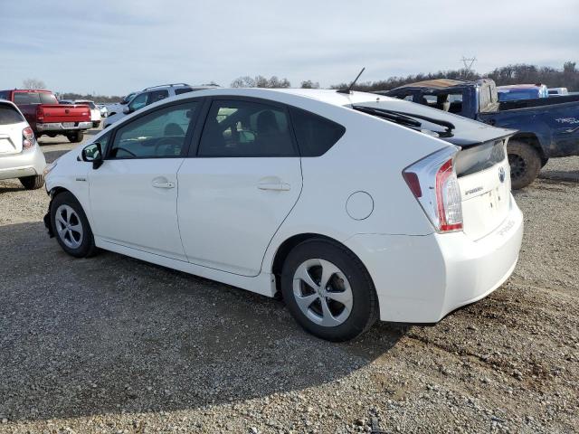 JTDKN3DU8E1771753 - 2014 TOYOTA PRIUS WHITE photo 2