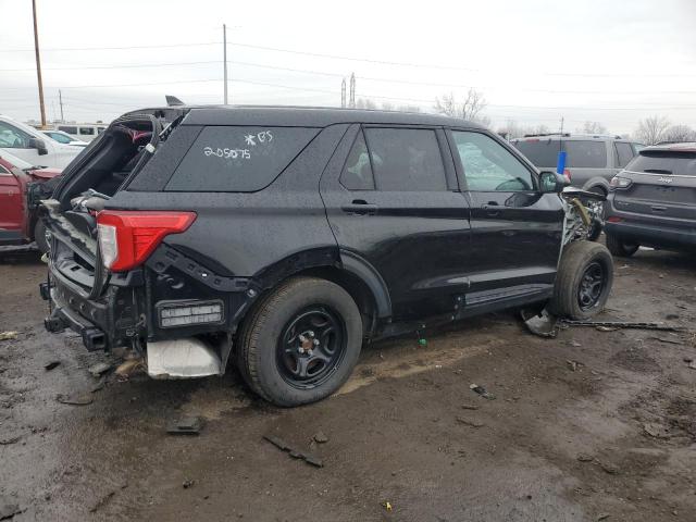 1FM5K8AB8LGB66174 - 2020 FORD EXPLORER POLICE INTERCEPTOR BLACK photo 3