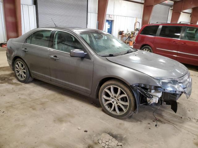 3FAHP0HA8BR187332 - 2011 FORD FUSION SE GRAY photo 4