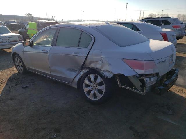 1HGCP26839A093168 - 2009 HONDA ACCORD EXL SILVER photo 2