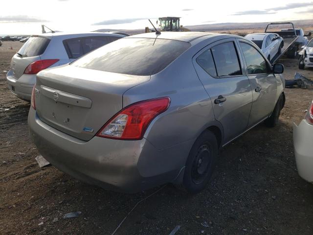 3N1CN7AP7CL863343 - 2012 NISSAN VERSA S GRAY photo 3