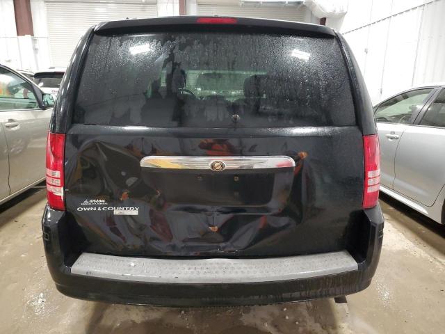 2A8HR54P08R710751 - 2008 CHRYSLER TOWN & COU TOURING შავი ფოტო 6