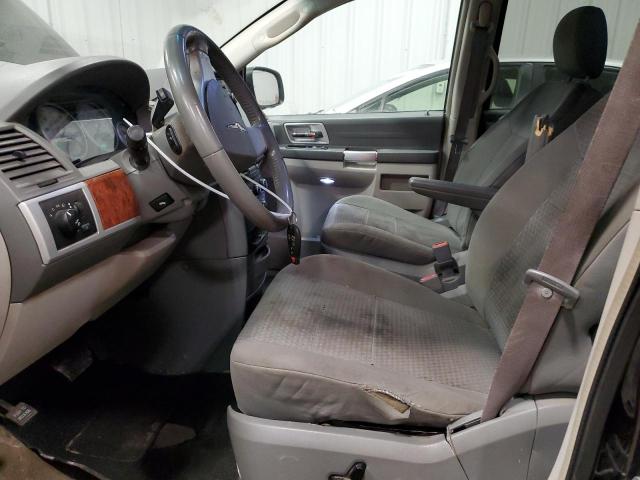 2A8HR54P08R710751 - 2008 CHRYSLER TOWN & COU TOURING შავი ფოტო 7
