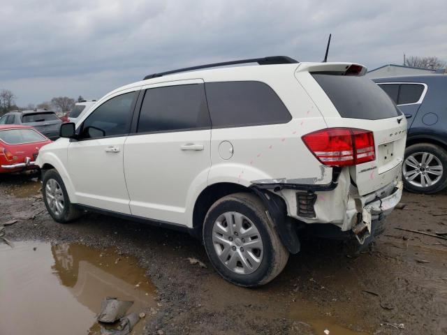 3C4PDCAB0KT797490 - 2019 DODGE JOURNEY SE WHITE photo 2