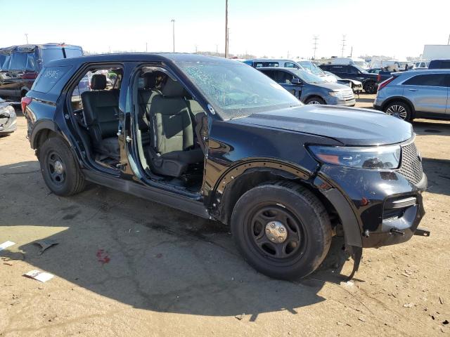 1FM5K8AB8LGD01086 - 2020 FORD EXPLORER POLICE INTERCEPTOR BLACK photo 4