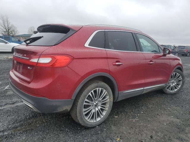 2LMTJ8LR3GBL27908 - 2016 LINCOLN MKX RESERVE RED photo 3
