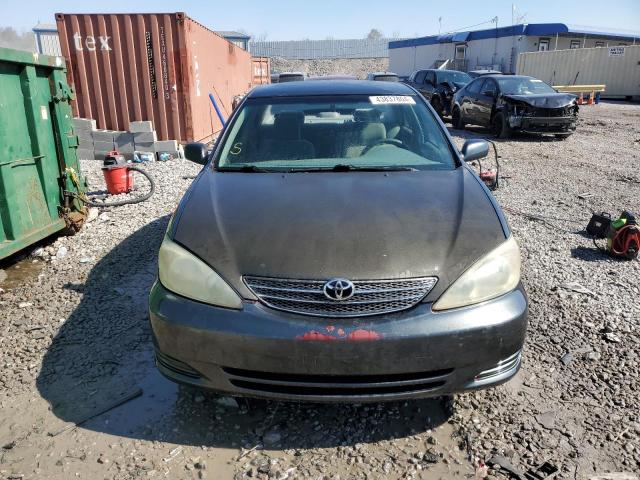 4T1BF32K12U030901 - 2002 TOYOTA CAMRY LE CHARCOAL photo 5