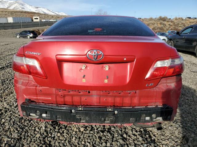 4T1BE46K59U312388 - 2009 TOYOTA CAMRY BASE RED photo 6