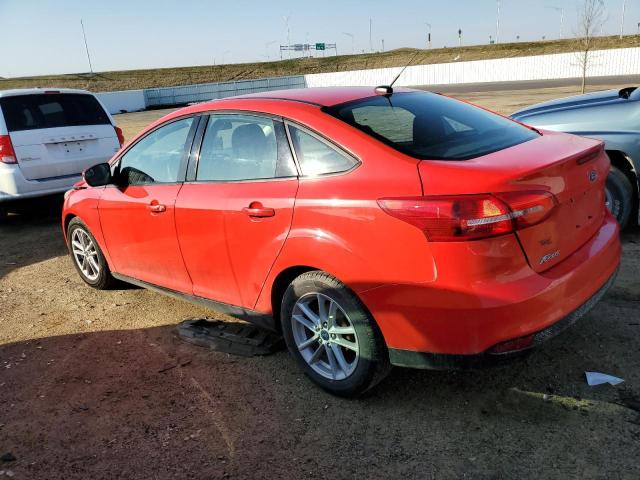 1FADP3F20HL272460 - 2017 FORD FOCUS SE RED photo 2