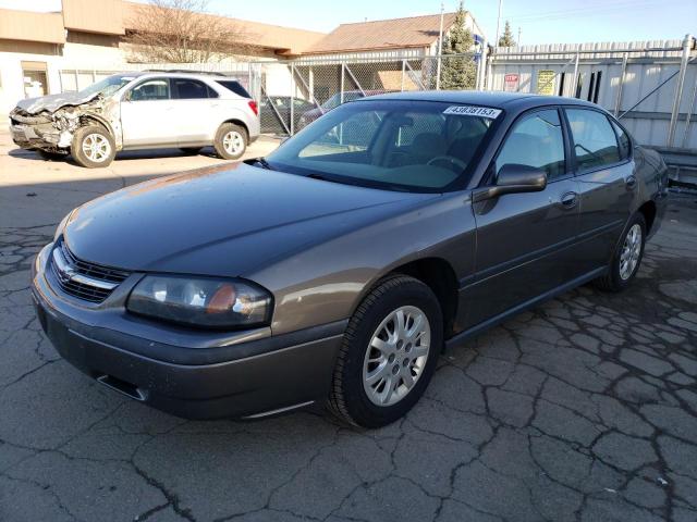 2G1WF52E429287939 - 2002 CHEVROLET IMPALA TAN photo 1