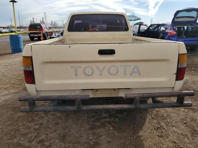 JT4RN81A0L5060334 - 1990 TOYOTA PICKUP 1/2 TON SHORT WHEELBASE CREAM photo 6