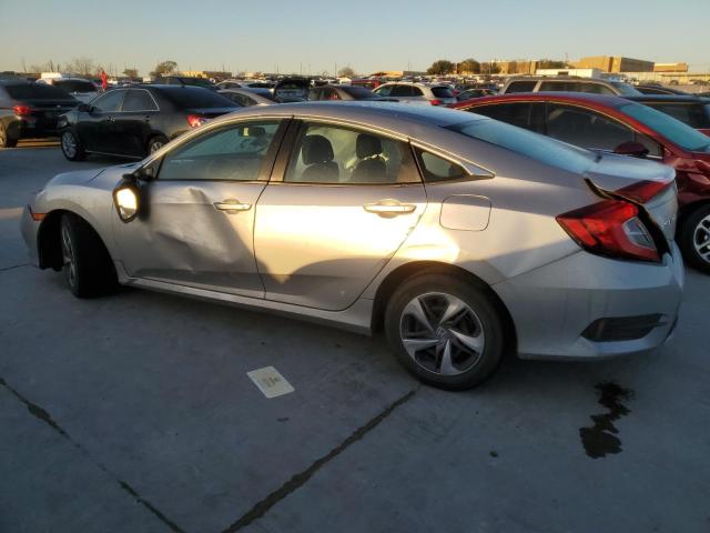 2HGFC2F63MH549820 - 2021 HONDA CIVIC LX SILVER photo 2