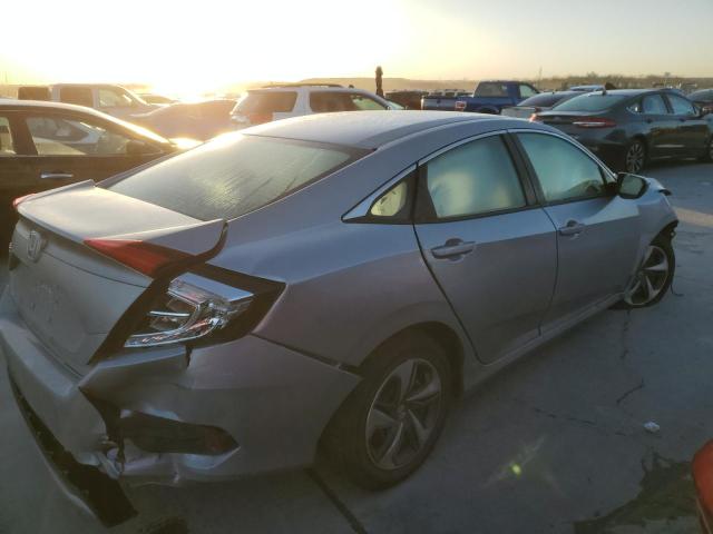 2HGFC2F63MH549820 - 2021 HONDA CIVIC LX SILVER photo 3