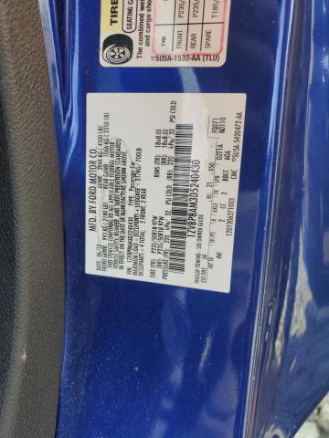 1ZVBP8AM3D5240430 - 2013 FORD MUSTANG BLUE photo 12