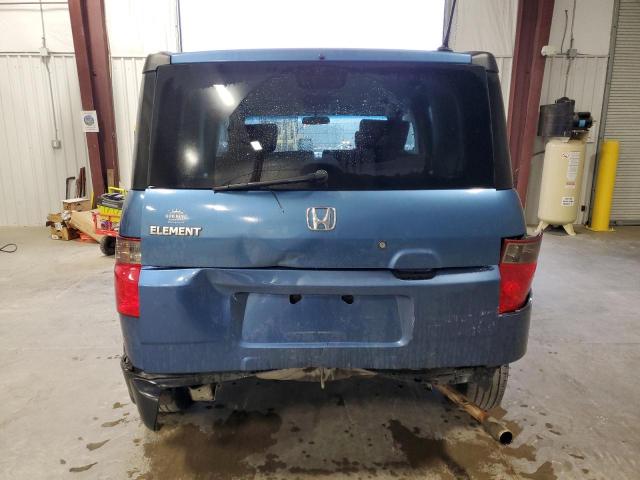 5J6YH18718L005053 - 2008 HONDA ELEMENT EX BLUE photo 6