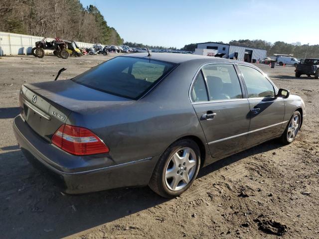 JTHBN36F355005547 - 2005 LEXUS LS 430 GRAY photo 3