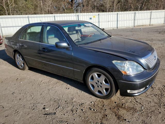 JTHBN36F355005547 - 2005 LEXUS LS 430 GRAY photo 4