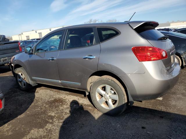 JN8AS5MVXDW151159 - 2013 NISSAN ROGUE S GRAY photo 2