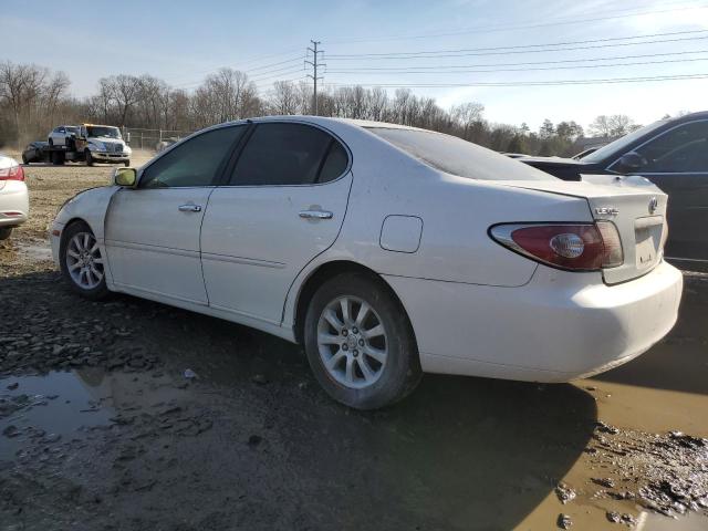 JTHBF30G530137993 - 2003 LEXUS ES 300 WHITE photo 2