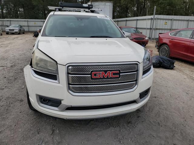 1GKKRTKD1EJ139916 - 2014 GMC ACADIA DENALI WHITE photo 5