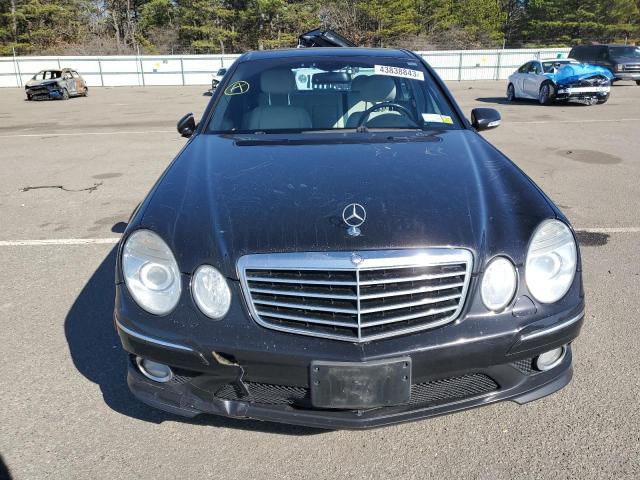 WDBUF56X97B039586 - 2007 MERCEDES-BENZ E 350 BLACK photo 5