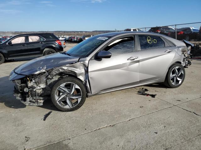 KMHLS4AG1PU596650 - 2023 HYUNDAI ELANTRA SEL GRAY photo 1