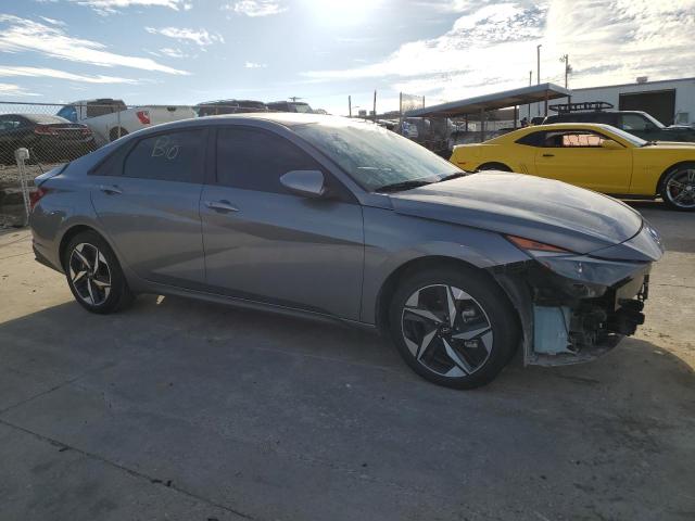 KMHLS4AG1PU596650 - 2023 HYUNDAI ELANTRA SEL GRAY photo 4