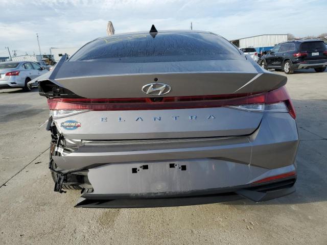 KMHLS4AG1PU596650 - 2023 HYUNDAI ELANTRA SEL GRAY photo 6