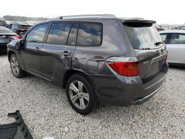 JTEDS43A182057942 - 2008 TOYOTA HIGHLANDER SPORT GRAY photo 2