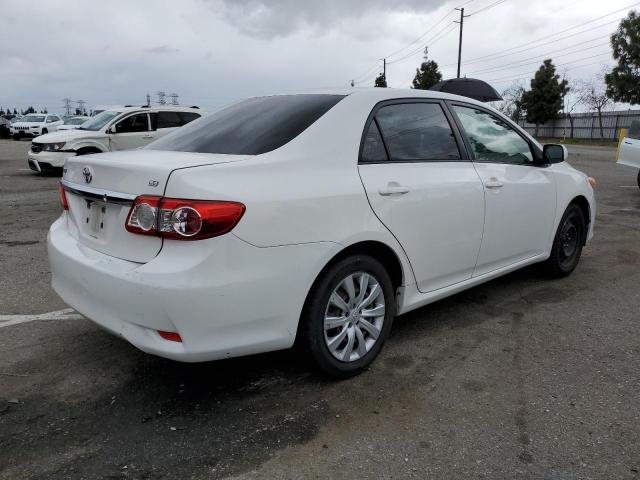 JTDBU4EEXC9170617 - 2012 TOYOTA COROLLA BASE WHITE photo 3