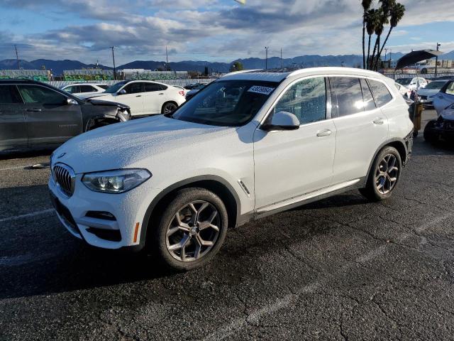 5UXTY3C00M9F98502 - 2021 BMW X3 SDRIVE30I WHITE photo 1