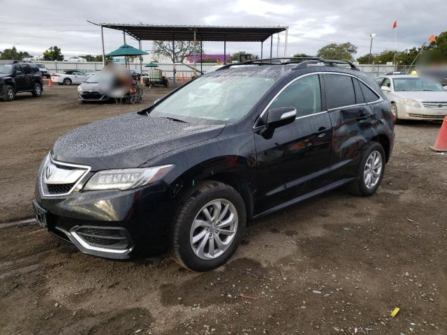 5J8TB4H56JL015926 - 2018 ACURA RDX TECHNOLOGY BLACK photo 1