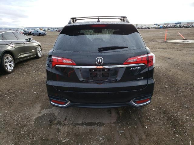 5J8TB4H56JL015926 - 2018 ACURA RDX TECHNOLOGY BLACK photo 6