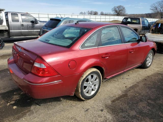 1FAFP24177G120437 - 2007 FORD FIVE HUNDR SEL RED photo 3