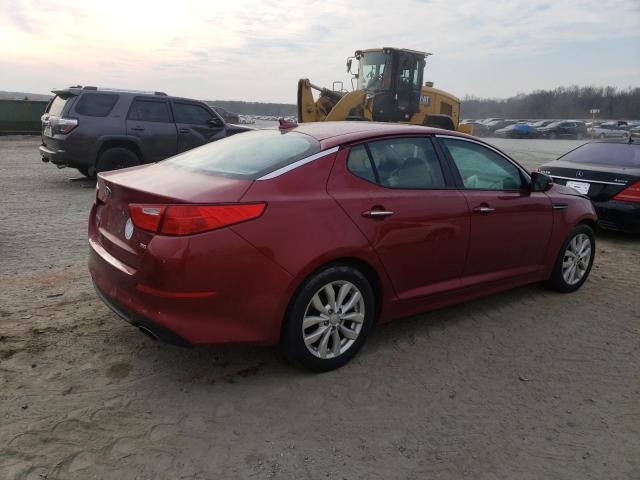 5XXGM4A71FG443044 - 2015 KIA OPTIMA LX RED photo 3