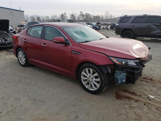 5XXGM4A71FG443044 - 2015 KIA OPTIMA LX RED photo 4