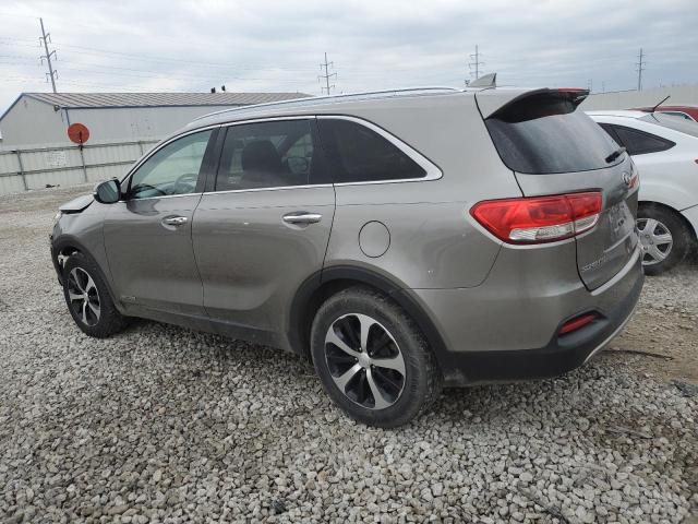 5XYPHDA54HG232258 - 2017 KIA SORENTO EX GRAY photo 2