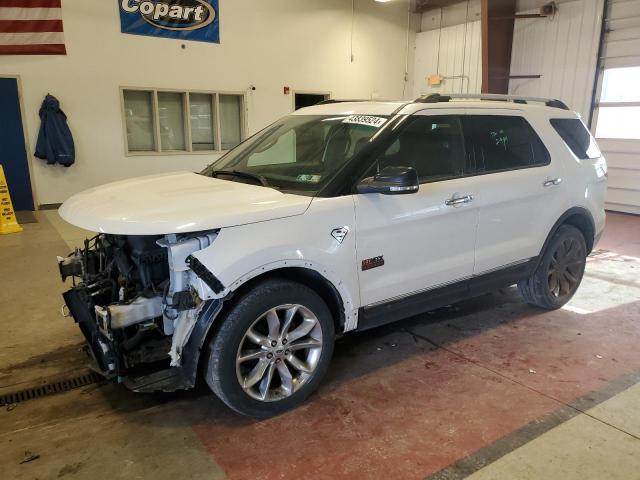 1FM5K8D83DGA74567 - 2013 FORD EXPLORER XLT WHITE photo 1