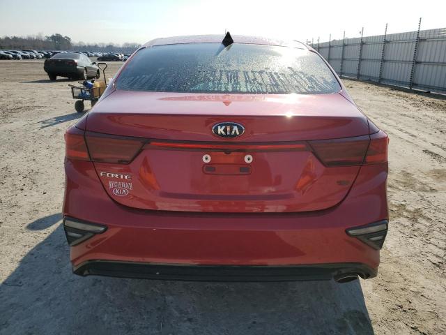 3KPF24AD1LE192358 - 2020 KIA FORTE FE RED photo 6